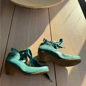 Pikolinos Stylish Teal Women's Shoes